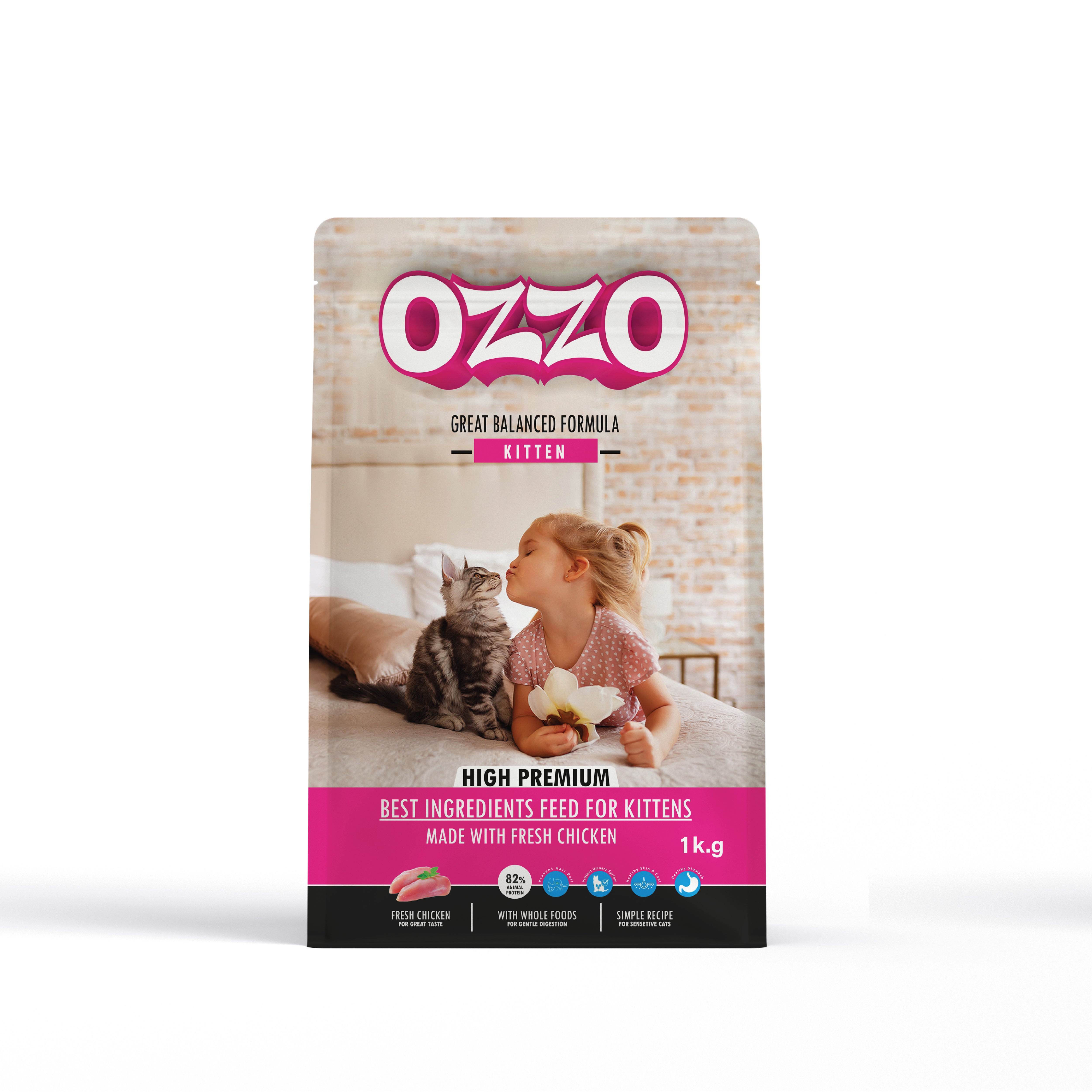 Ozzo Kitten – Premium Dry Food
